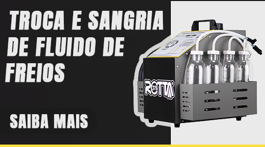 imagem de uma máquina para faciltar a troca e sangria de fluidos de freio de automóveis