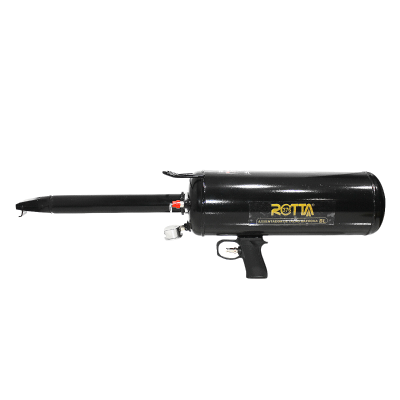 Assentador de talão tipo bazooka para pneus